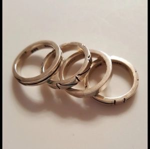 Sterling Silver Stackable Rings